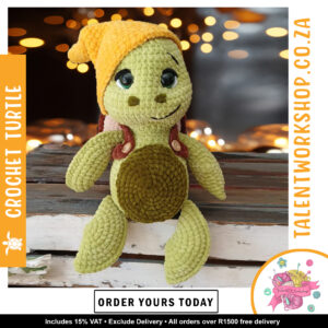 Arimugimini Crochet Turtle
